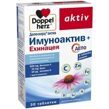 ДОПЕЛХЕРЦ ИМУНОАКТИВ + ЕХИНАЦЕЯ тбл.х30