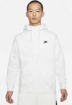 Суитшърт Sportswear Club с цип и лого