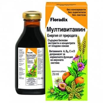 ФЛОРАДИКС МУЛТИВИТАМИН сироп 250мл.