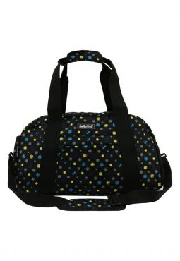Пътна чанта  Be Happy - Черна - 48x28x21 см