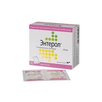 Ентерол ПРАХЧЕТА 250 х 20