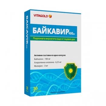 ВИТАГОЛД Байкавир 400мг. х30 капс.